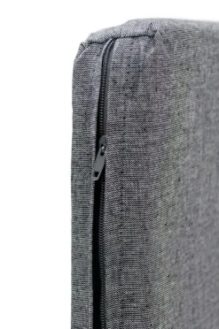 Salotto da terrazza 2 poltrone e 1 divano effetto rattan bianco - Eustachia