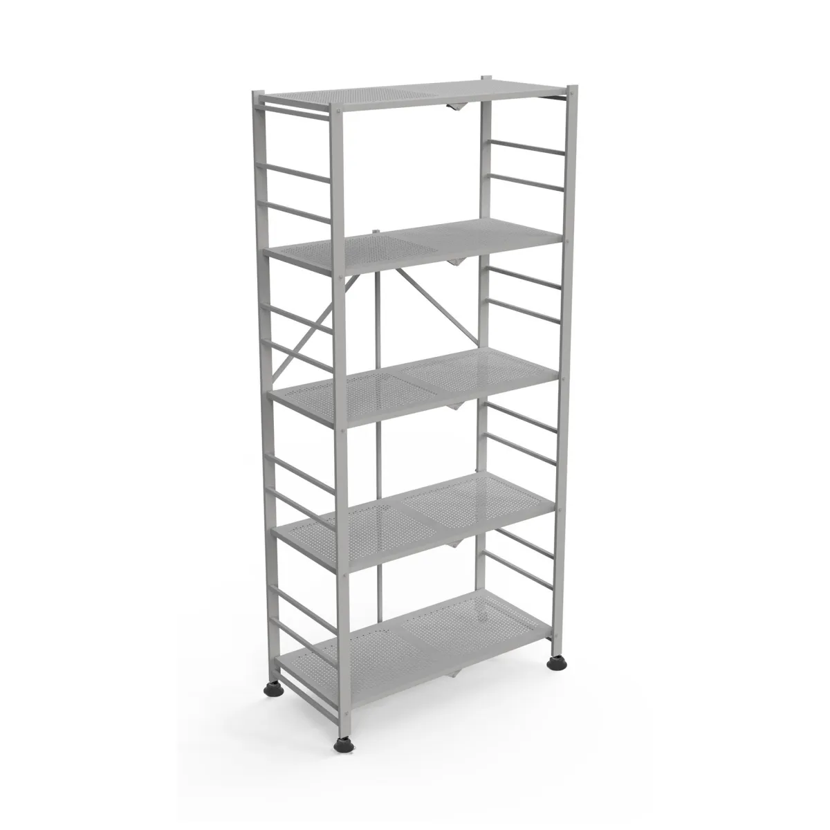 Scaffali|Armadi Da Esterno > Dmora Scaffali 5 Ripiani Peso Supportato 40 kg, - Minori Grigio