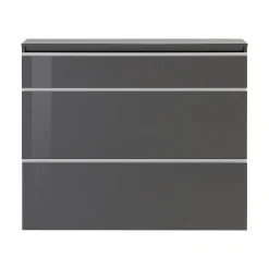 Scarpiera 3 ante antracite lucida 120x108h cm - Amuri