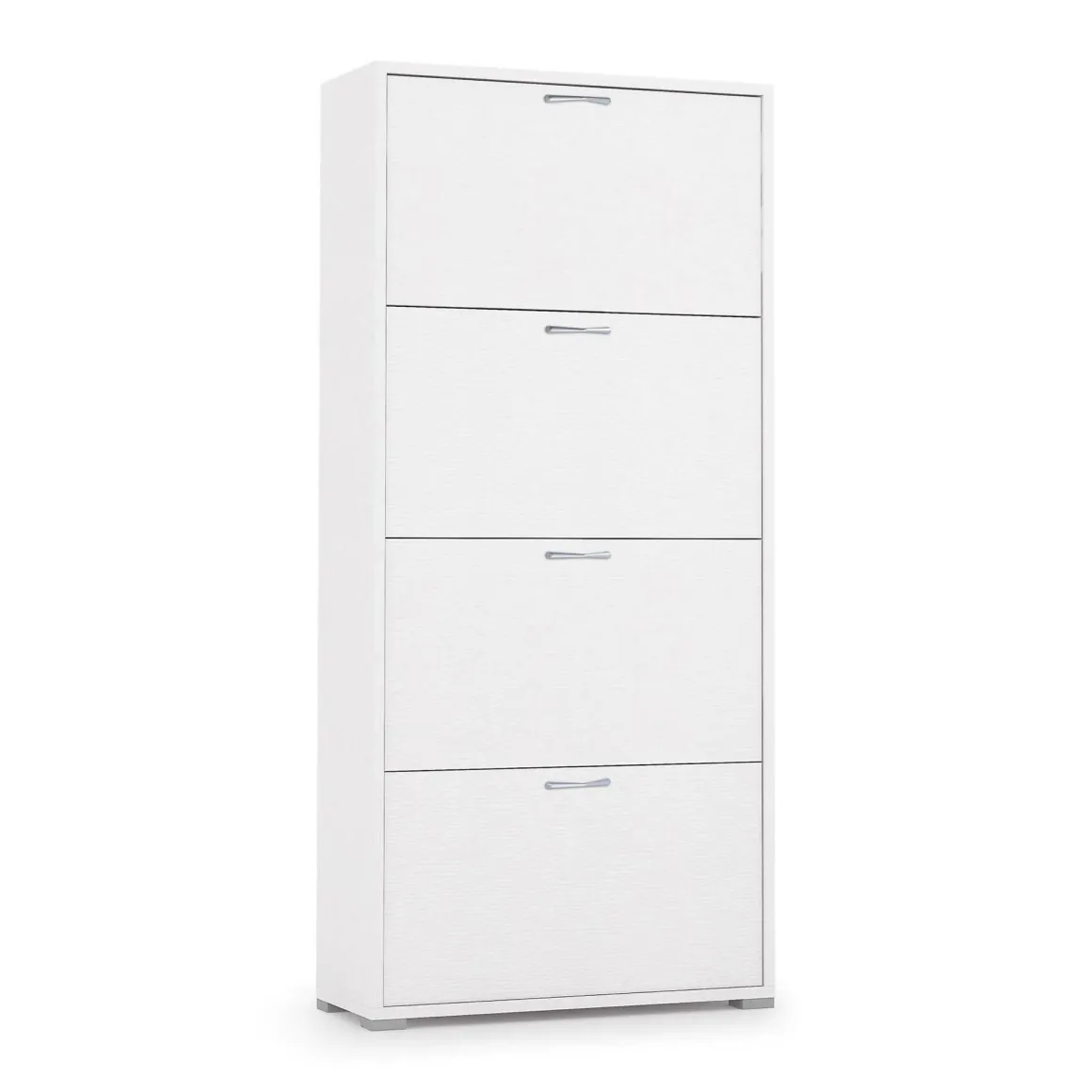 Scarpiera 4 ante bianca 67x147h cm - Adeindein