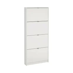 Scarpiere > Dmora Scarpiera 4 ante bianca 70x162h cm - Desideria Bianco