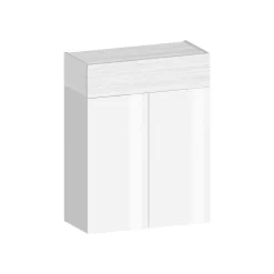 Bagno|Scarpiere > Dmora Scarpiera 3 ante bianca 76x100h cm - Nala Bianco