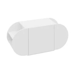 Scarpiere > Dmora Scarpiera 2 ante bianca 110x50h cm - Sequoia Bianco