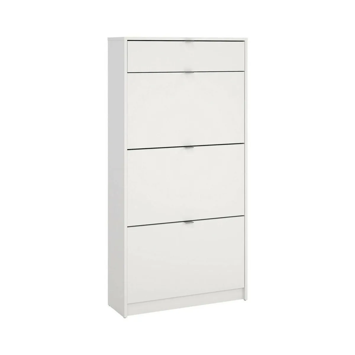 Scarpiere > Dmora Scarpiera 3 ante e 1 cassetto bianca 70x139h cm - Mandukhai Bianco