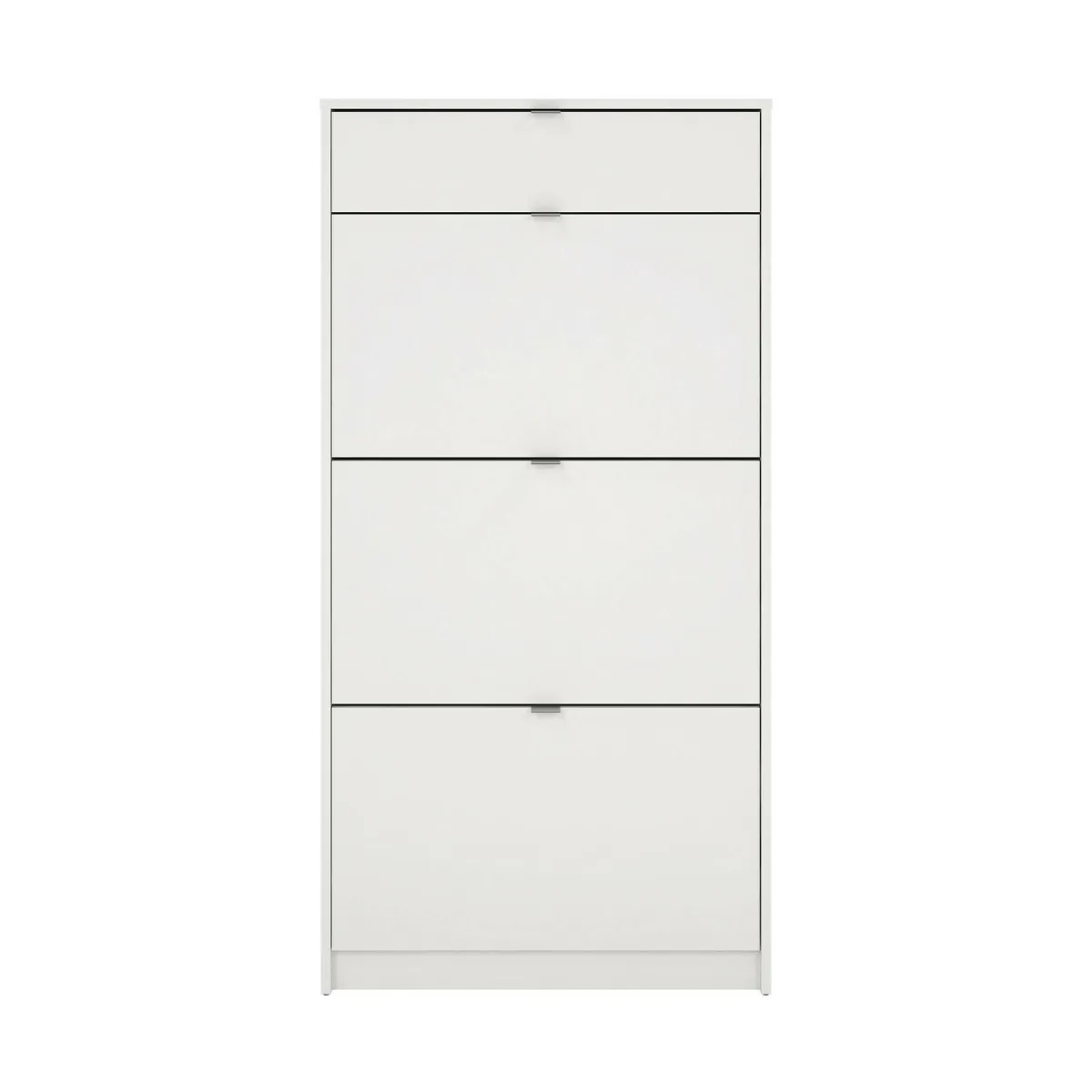 Scarpiere > Dmora Scarpiera 3 ante e 1 cassetto bianca 70x139h cm - Mandukhai Bianco