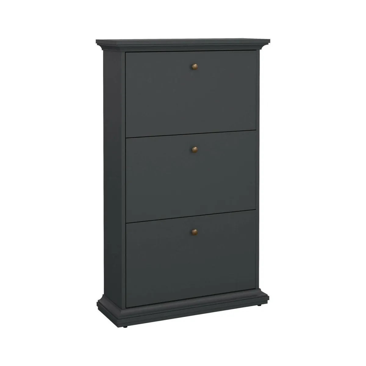 Scarpiere > Dmora Scarpiera 3 ante grigia 77x127h cm - Gaudenzia Grigio