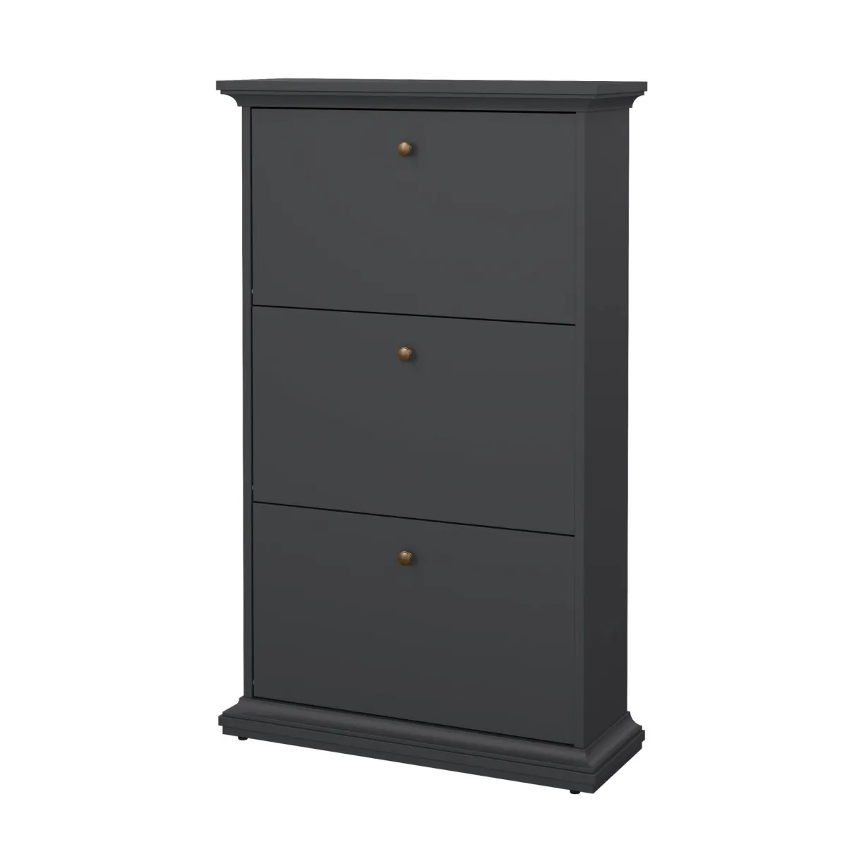 Scarpiere > Dmora Scarpiera 3 ante grigia 77x127h cm - Gaudenzia Grigio