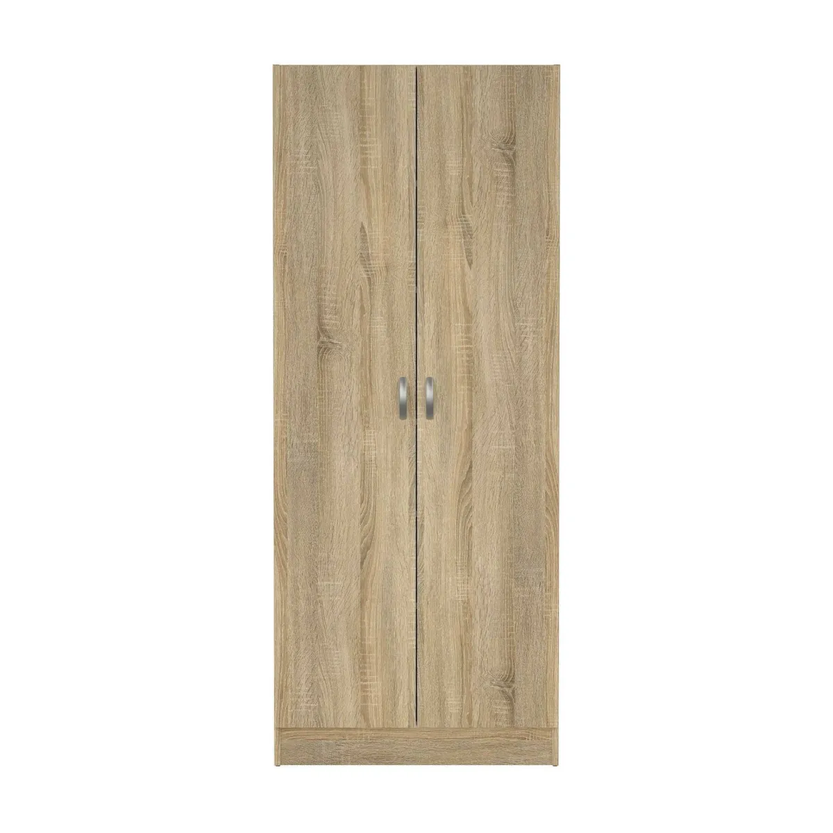 Scarpiere > Dmora Scarpiera 2 ante quercia 69x170h cm ripiani regolabili - Erinni Marrone Quercia