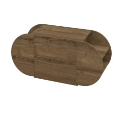 Scarpiere > Dmora Scarpiera 2 ante quercia 110x50h cm - Sequoia Marrone Quercia