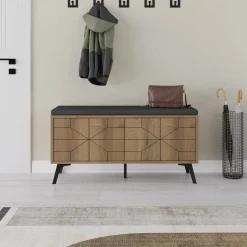 Scarpiera 4 ante quercia 107x55h cm - Velma