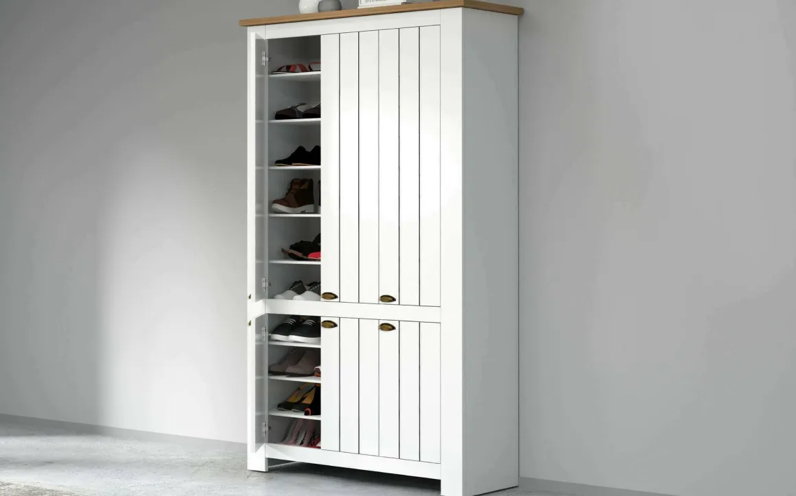 Scarpiera 6 ante rovere 114x200h cm - Apricena