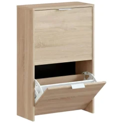 Scarpiera 2 ante rovere 50x76h cm - Arafat