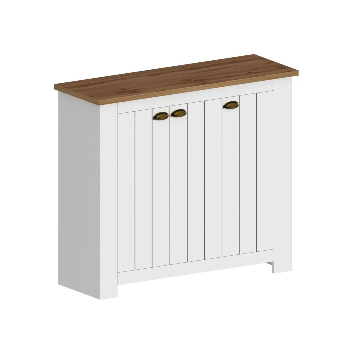 Scarpiera 3 ante rovere 114x100h cm - Seprio