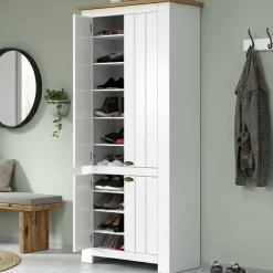 Scarpiera 4 ante rovere 84x200h cm - Shirley