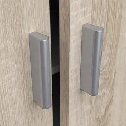 Scarpiera basic 2 ante rovere 54x108h cm - Abram
