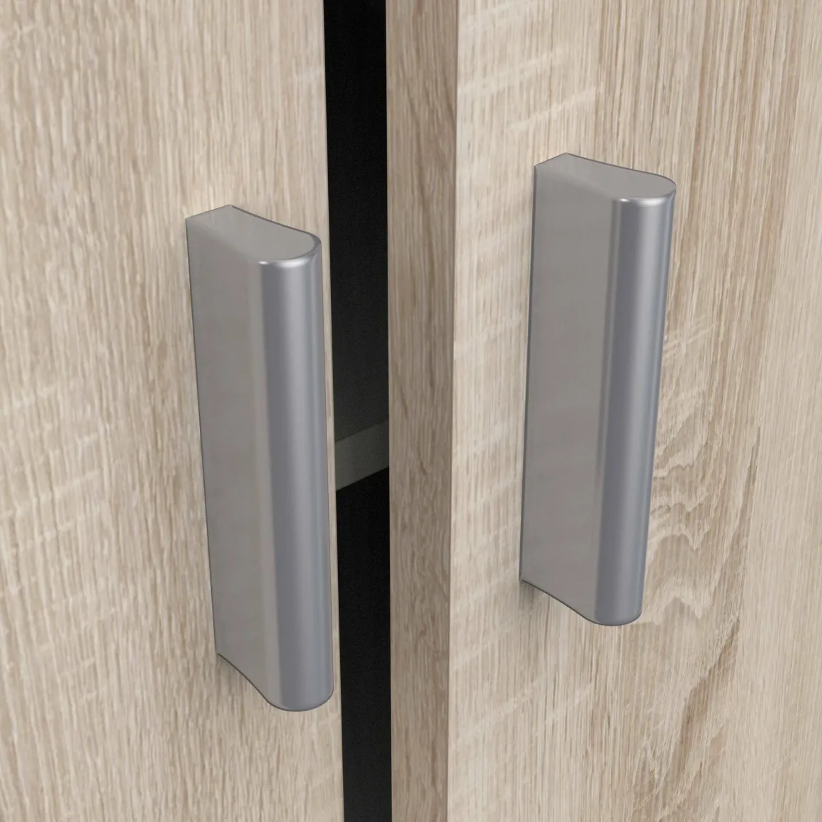 Scarpiera basic 2 ante rovere 54x108h cm - Abram