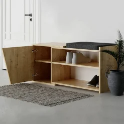 Scarpiera bassa legno 104x37h cm - Neneng