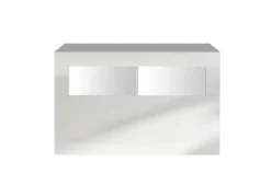 Scarpiera bianca lucida 91x57h cm - Bernardin