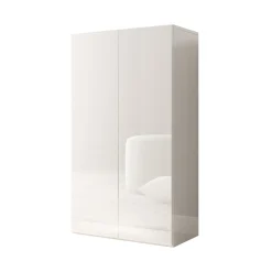 Scarpiere > Dmora Scarpiera 5 Ripiani 20 Paia 72.5x36x86h cm, 6 Vani - Angitola Bianco Lucido