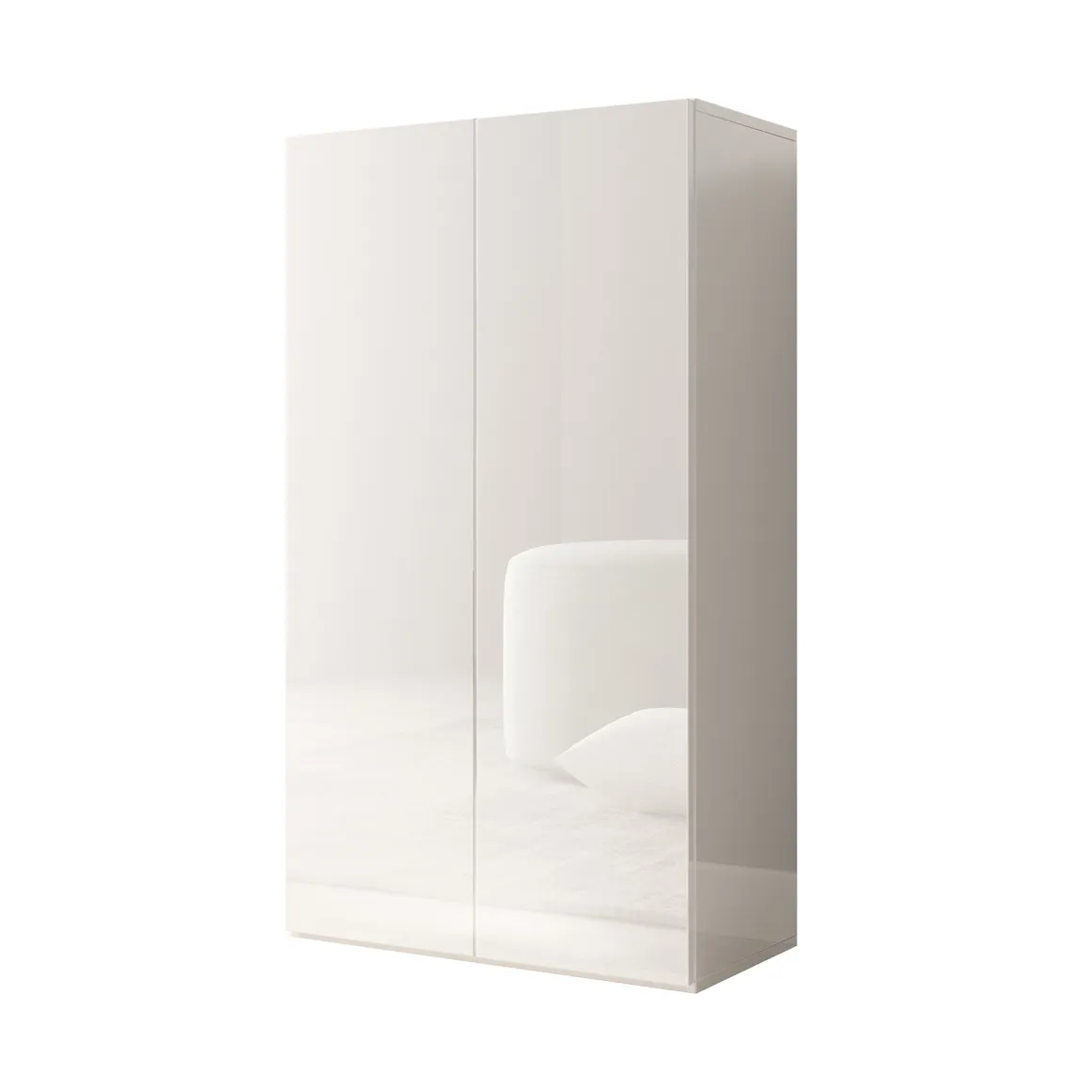 Scarpiere > Dmora Scarpiera 5 Ripiani 20 Paia 72.5x36x86h cm, 6 Vani - Angitola Bianco Lucido