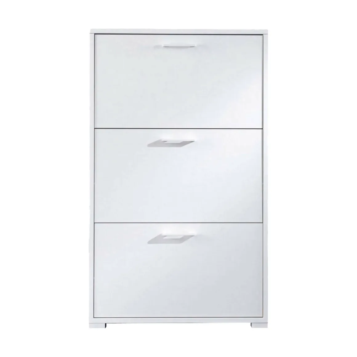 Scarpiera classica bianca 67x112h cm in legno - Axinite