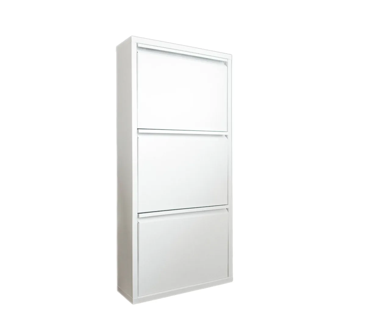 Bagno|Ingresso > Dmora Scarpiera Dpapi, 50x15h103 cm, Bianco