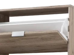 Scarpiere > Dmora Scarpiera 6 Ripiani 6 Vani 67x28x119h cm, 3 Ante - Varna Marrone Rovere grigio