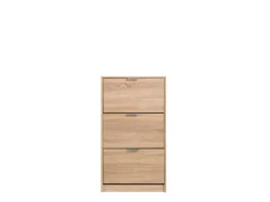 Scarpiere > Dmora Scarpiera 6 Ripiani 6 Vani 67x28x119h cm, 3 Ante - Varna Marrone Rovere