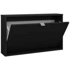 Scarpiere > Dmora Scarpiera Colore Ante 70.3x24.05x41.8h cm, - Ordona Nero