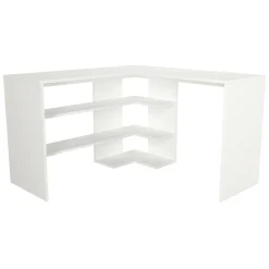 Scrivania angolare bianca 120x120cm - Emiliana