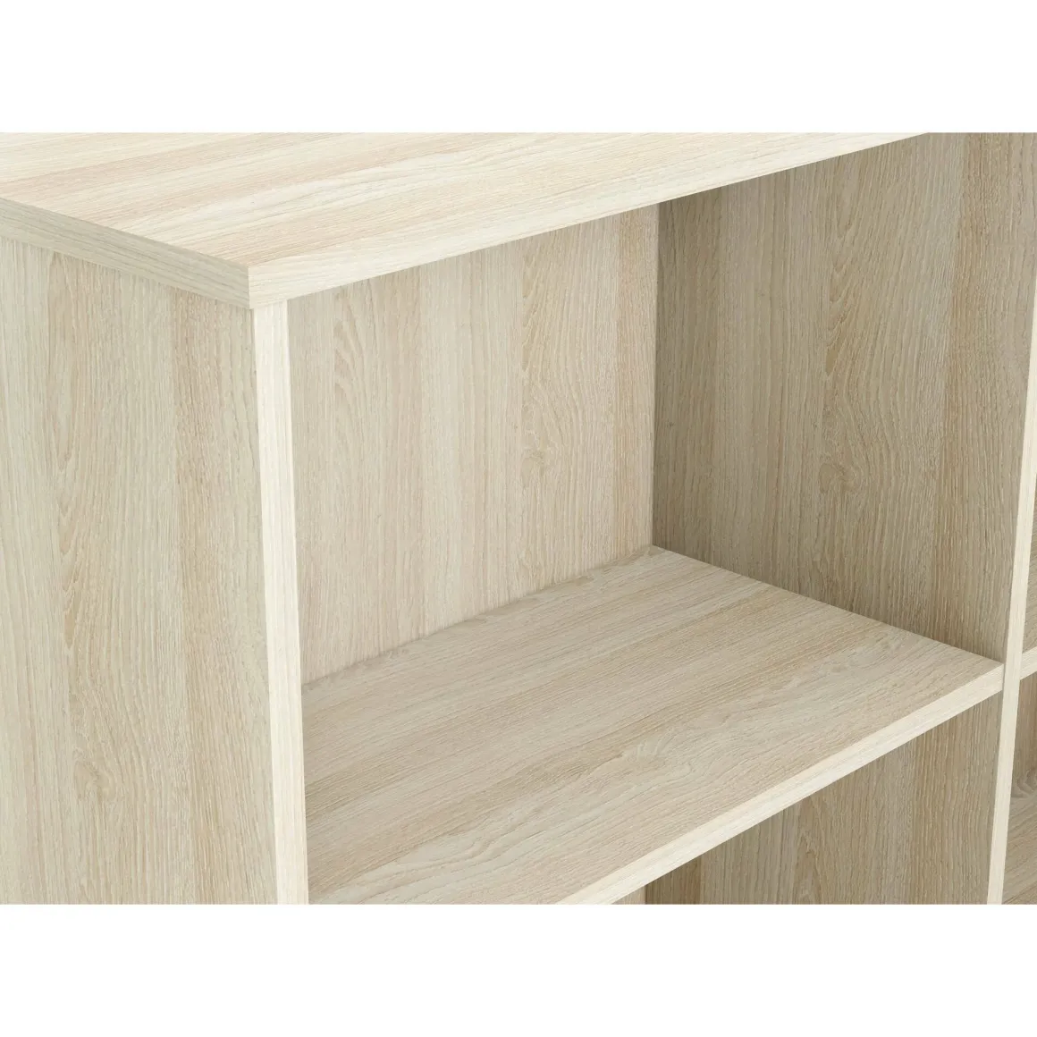 Scrivania angolare rovere e bianca 111x100cm - Kyarr