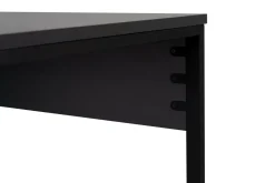 Scrivania lineare antracite 240x60cm - Violet
