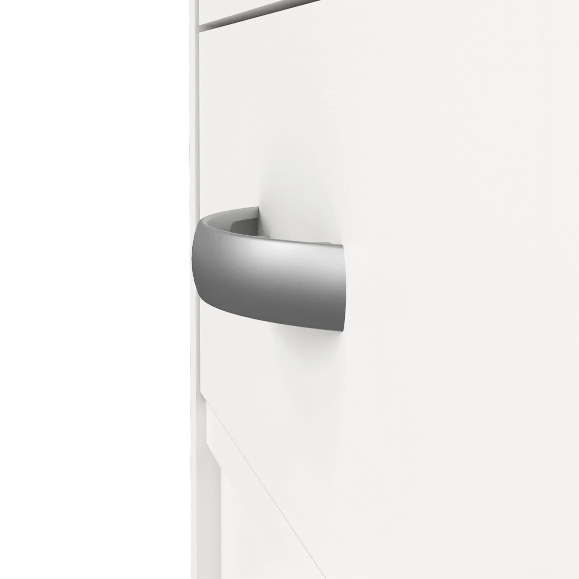Scrivania lineare bianca 109x48cm in legno - Amor