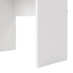 Scrivania lineare bianca 120x48cm in legno - Andre