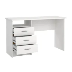 Scrivania lineare bianca 120x48cm in legno - Andre