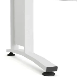 Scrivania lineare bianca 120x80cm in legno - Amigos