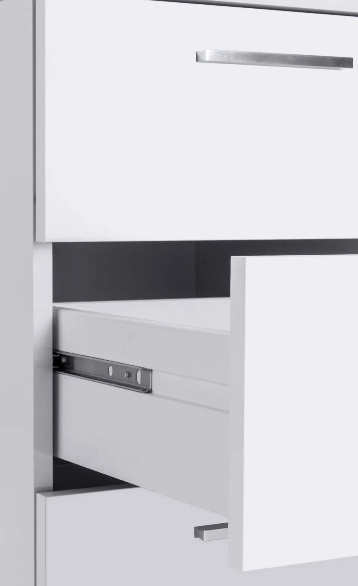 Ufficio|Camera Da Letto > Dmora Scrivania lineare bianca 180x60cm - Arre Bianco
