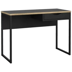 Scrivanie > Dmora Scrivania lineare nera 110x48cm con 1 cassetto - Agave Nero