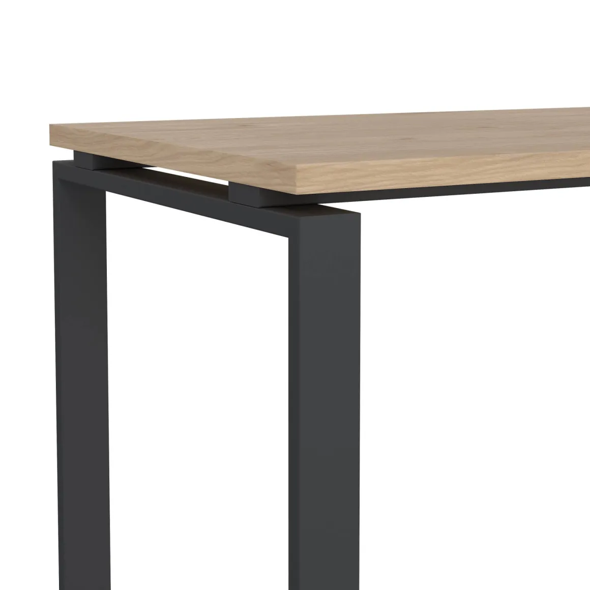 Scrivania lineare rovere e grigia 120x60cm - Pierrot
