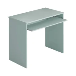 Ufficio|Camera Da Letto > Dmora Scrivania lineare 79x54cm con supporto computer - Ajeje Verde Acqua
