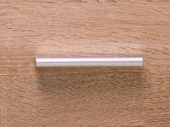 Scrivania Marrone Rovere un Ripiano 3 Cassetti 121x50x74.5h cm, Maniglie Incluse - Rifiano