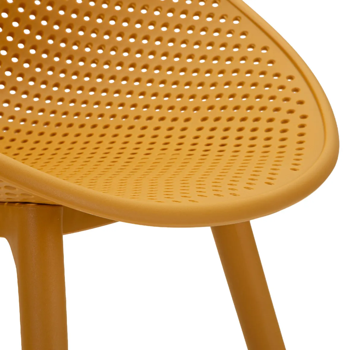 Sedia Arancione 2 Sedie Adatto per Indoor/outdoor, Materiale Struttura in Plastica - Tansen