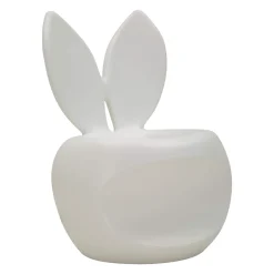 Sedie > Dmora Sedia una Sedia Adatto per Indoor/outdoor, Materiale Struttura in Plastica - Mrauk Bianco