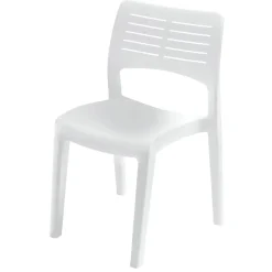 Sedia da esterno design bianco - Genny