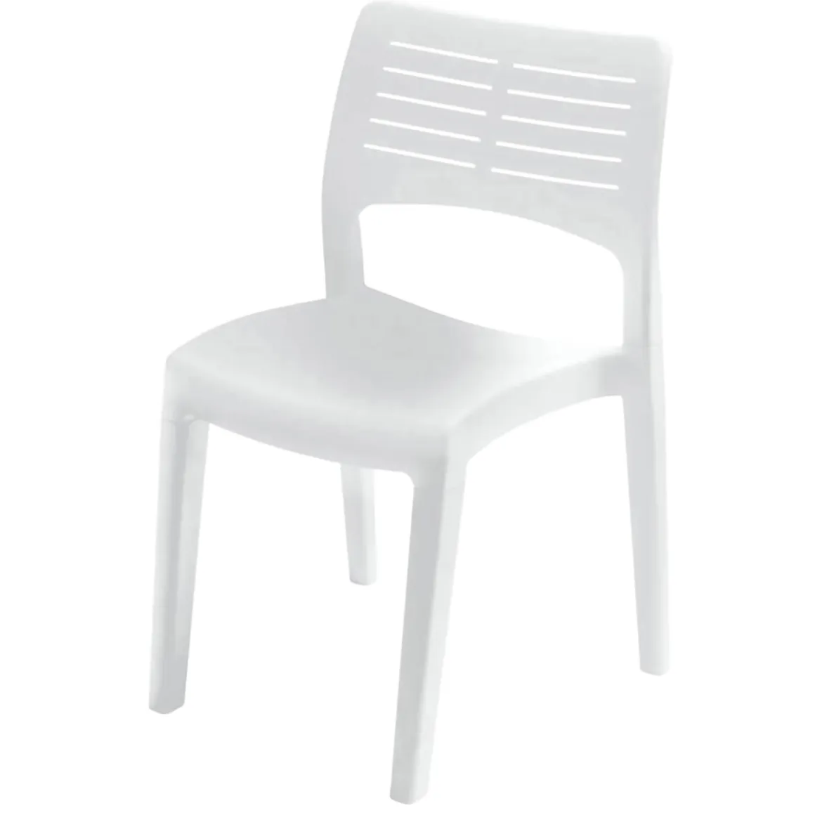 Sedia da esterno design bianco - Genny