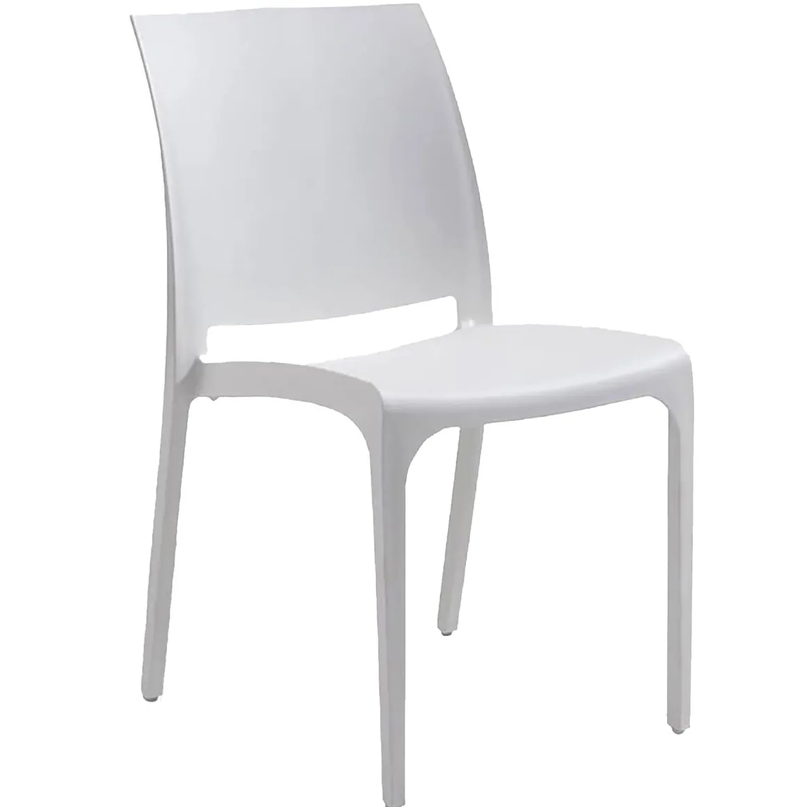 Sedia da esterno resistente bianco - Dusanbe