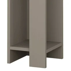 Comodini > Dmora Set Comodini 4 Ripiani Colore Ripiano Grigio, Elementi Inclusi 2 Comodini - Tartano Grigio Tortora