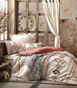 Set di copripiumino matrimoniale e 2 federe Grand River, Multicolore, 260x220 cm