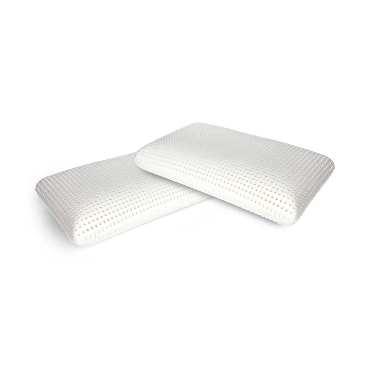 Guanciali > Dmora Set di 4 guanciali Cerfoglio, Made in Italy, 70x40 h16 cm, Bianco Bianco, Bianco
