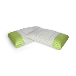 Guanciali > Dmora Set di 4 guanciali Rosmarino, Made in Italy, 70x40 h16 cm, Bianco Bianco, Bianco